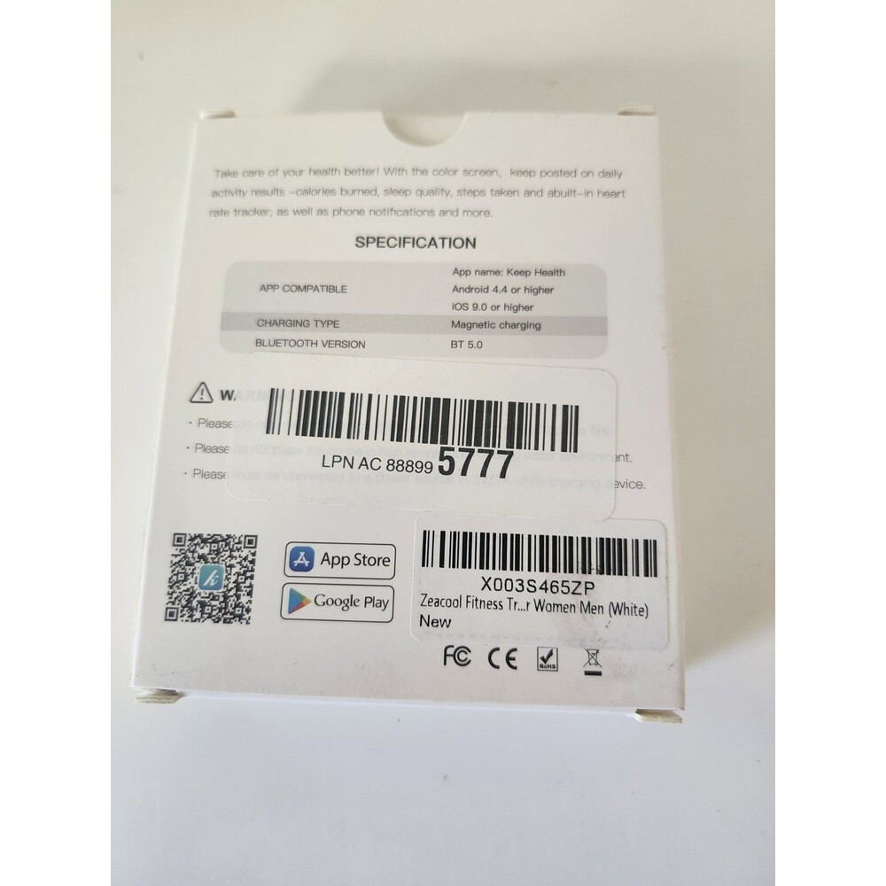 Fit Tracker Amoled Smart Band - New In Box - Picture 2 of 5